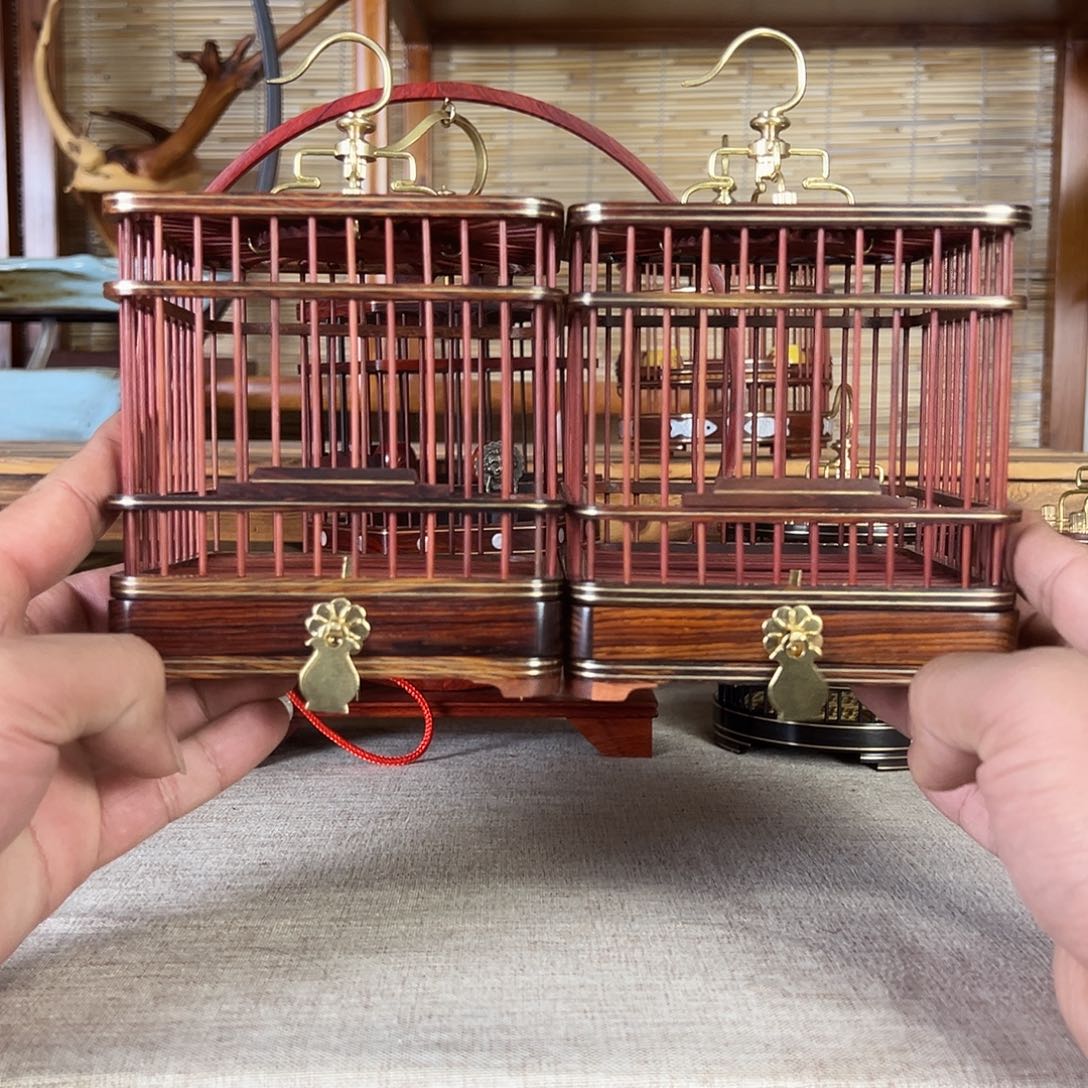 老***李两个直径12厘米抽屉代罐代杠