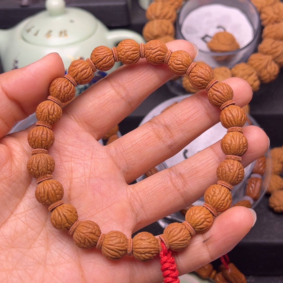 可***乐吊坠桃核龙纹桃核