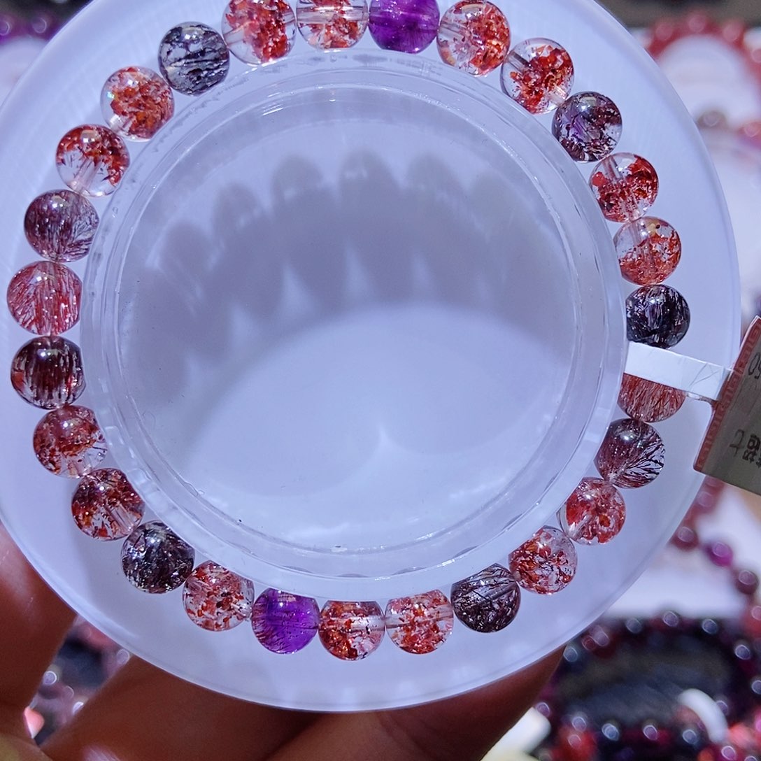 未镶嵌手链水晶草莓超七6.8