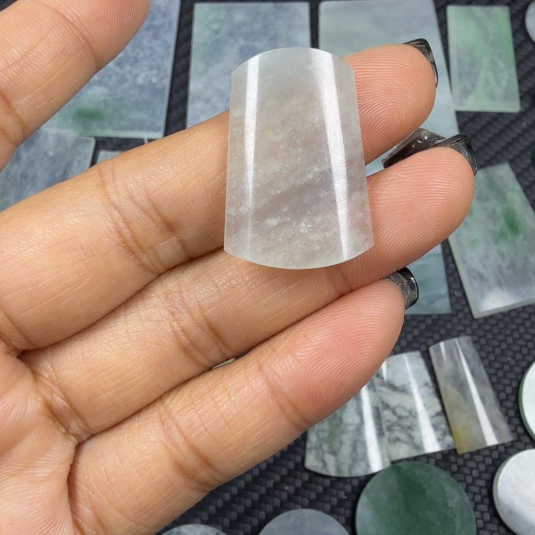 翡翠颈饰未镶嵌珊**～天然缅甸a货翡翠