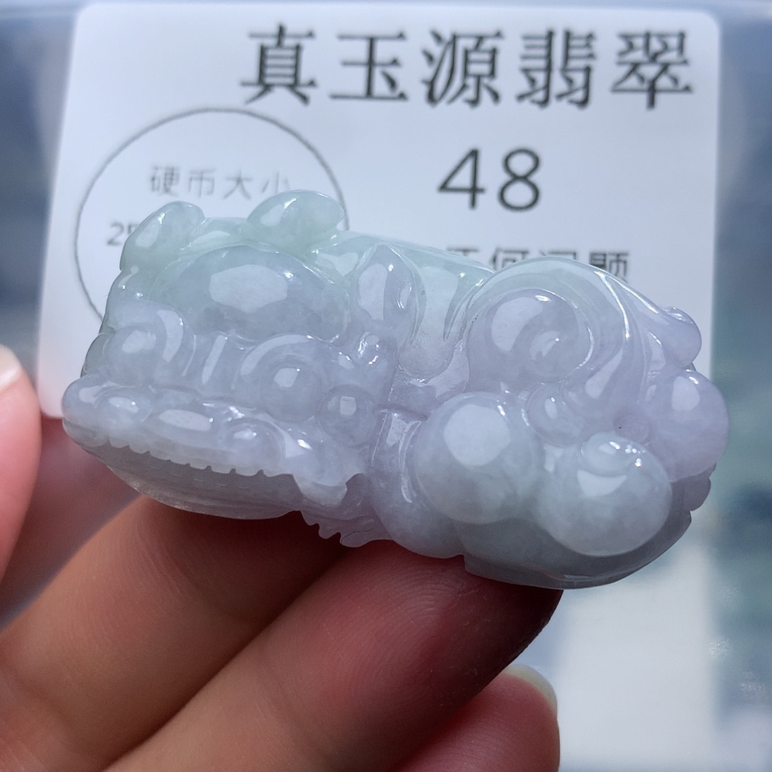 翡翠未镶嵌颈饰48