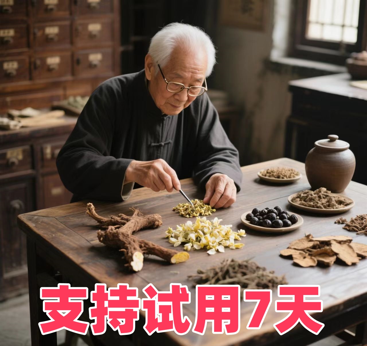  祛湿补气血 道地中草清痔组合持久留香