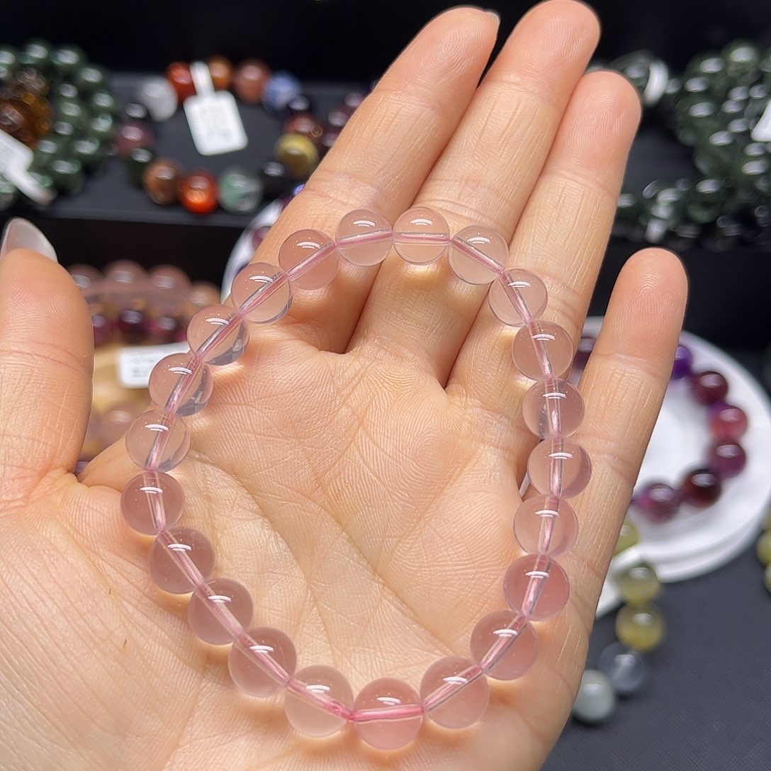 水晶手链未镶嵌沐*?