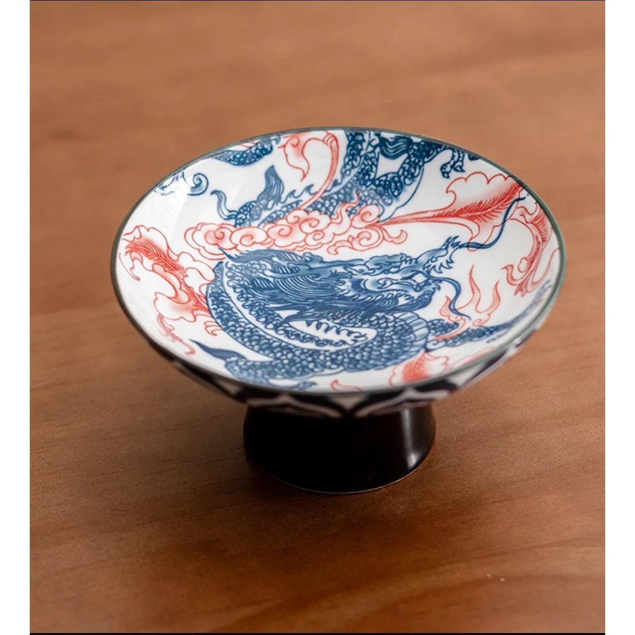 E535-龙双色果盘