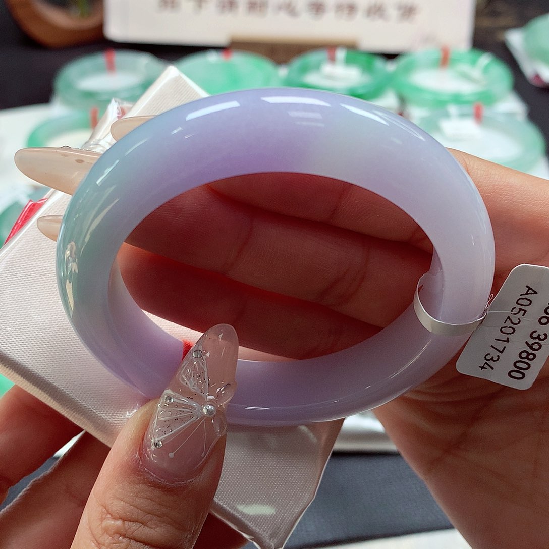 翡翠手镯未镶嵌（50号）66