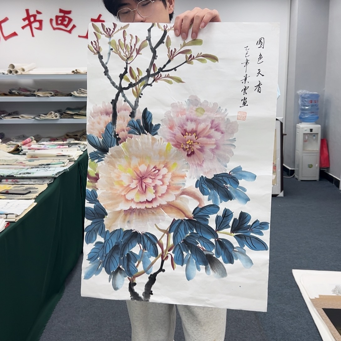 国画手绘国画大捡漏