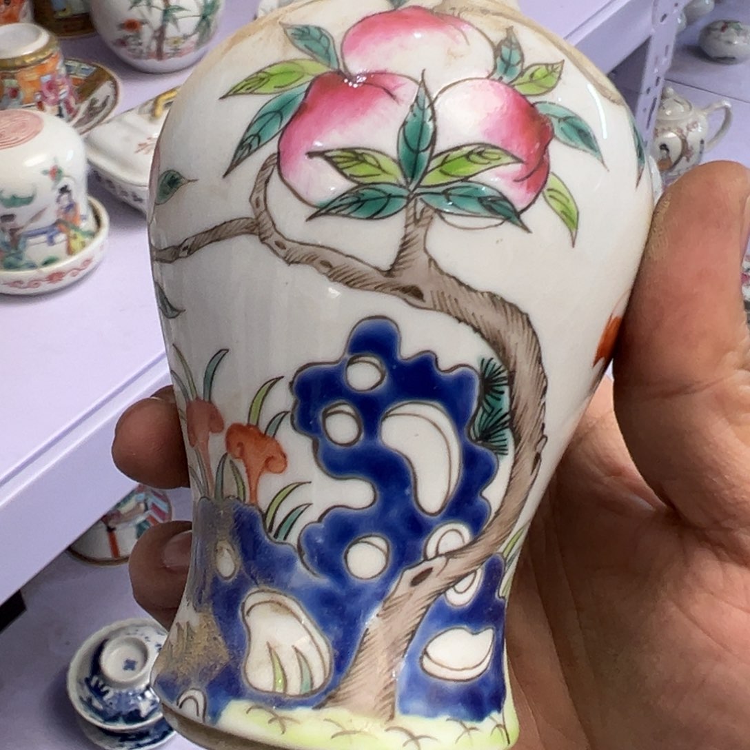 瓷片瓷器摆件、茶室雅器