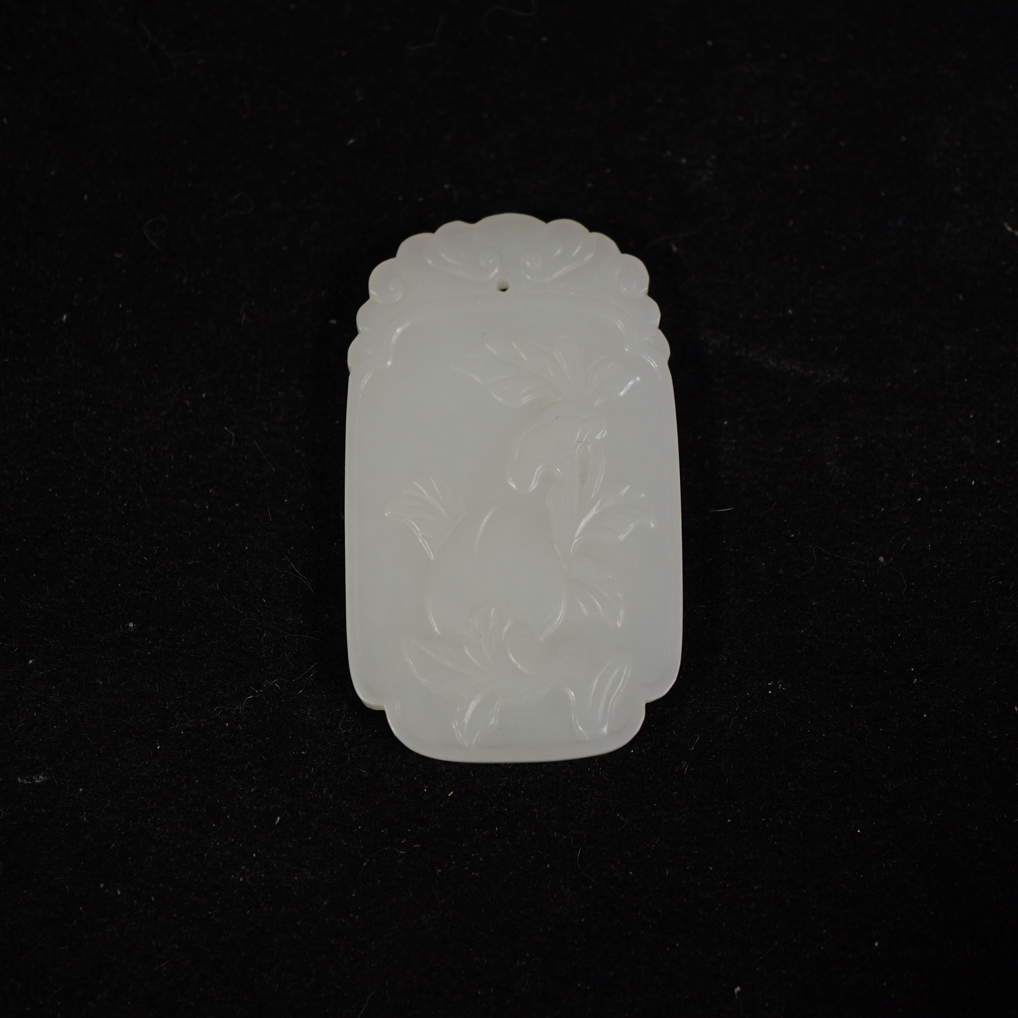 5W27   清    和田玉玉牌