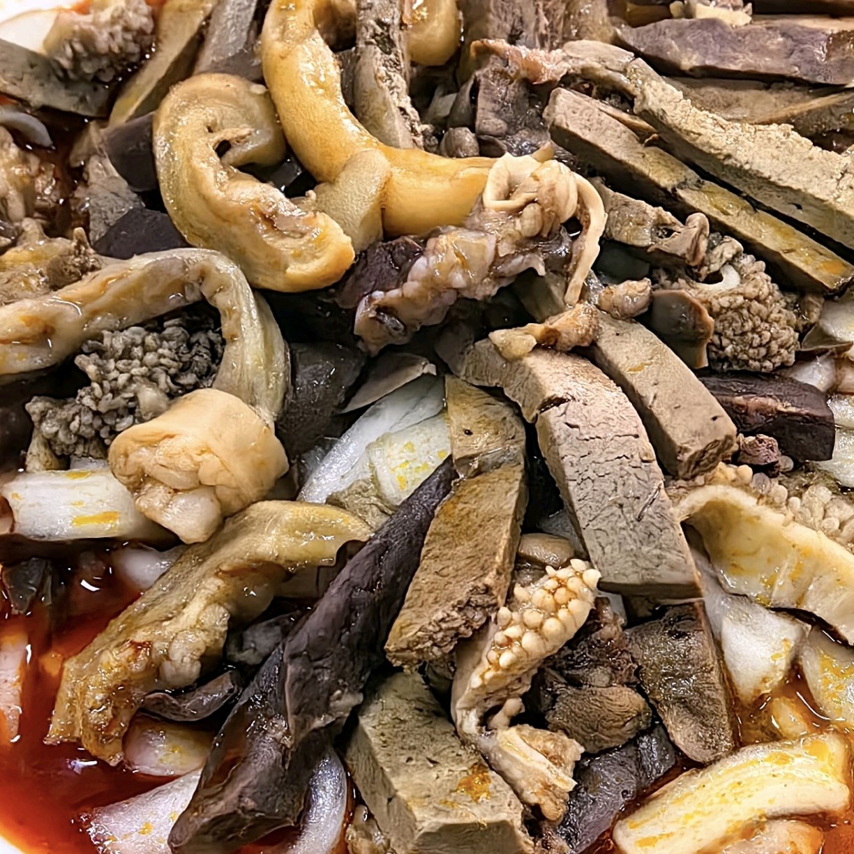 正宗五香无肝羊杂汤熟食真空速食加热即食草原特产