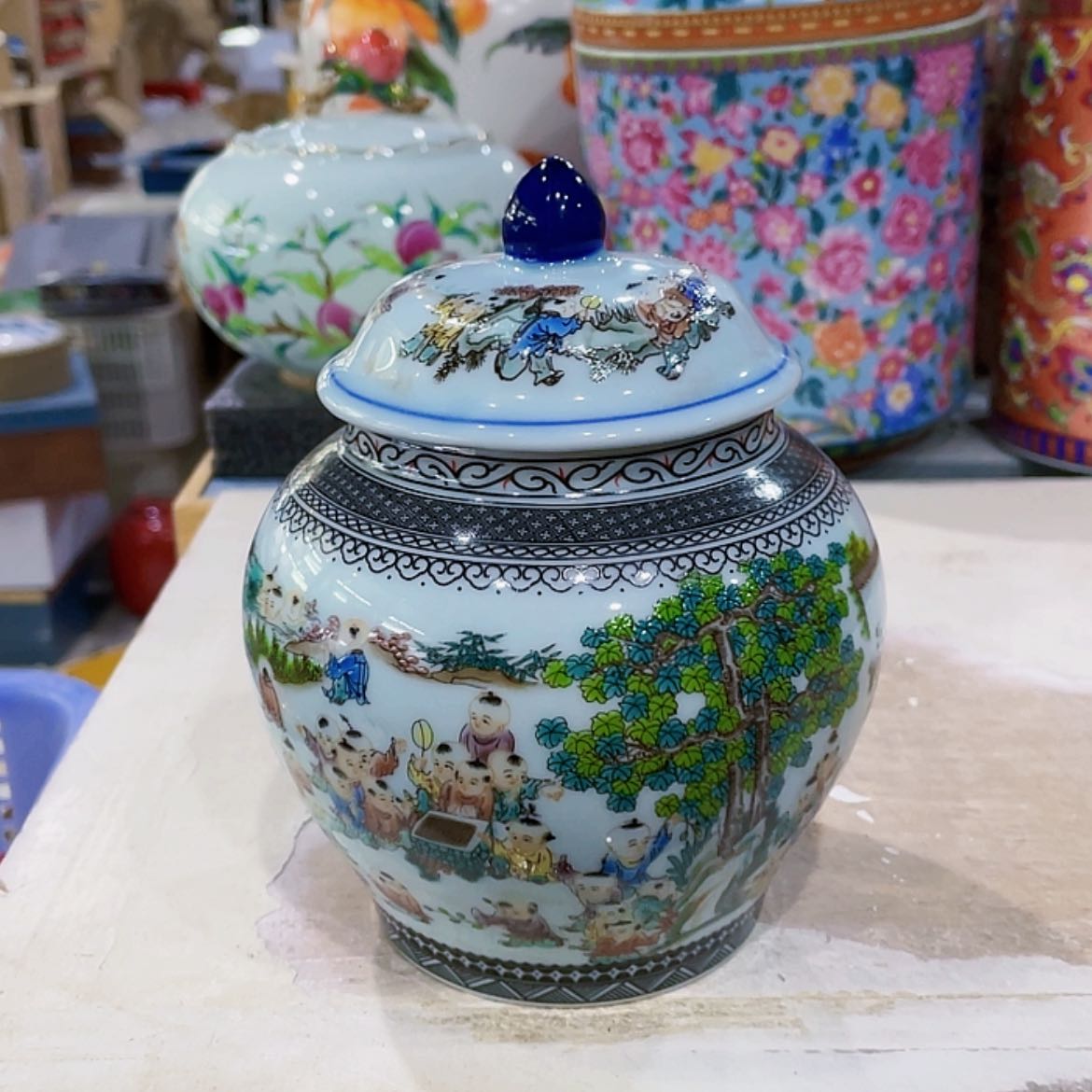 【闪购商品】罐陶瓷茶叶罐密封罐