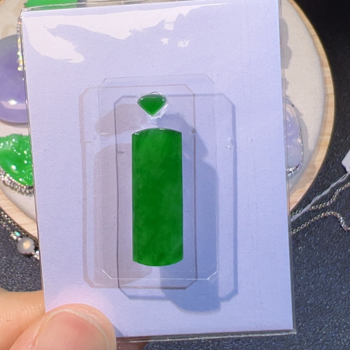 【闪购商品】翡翠未镶嵌颈饰天然翡翠