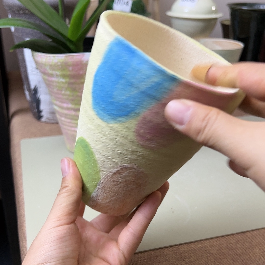 ****012景德镇陶瓷口11高15瑕疵