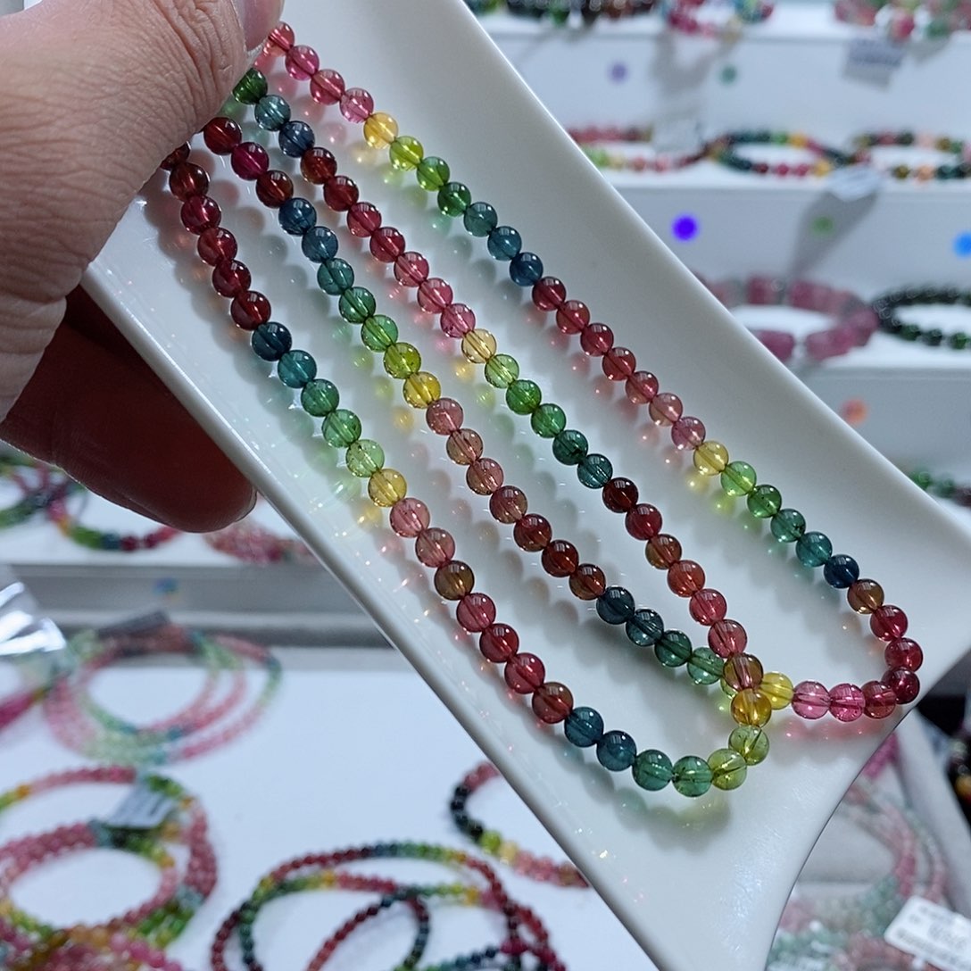 碧玺手链未镶嵌手链