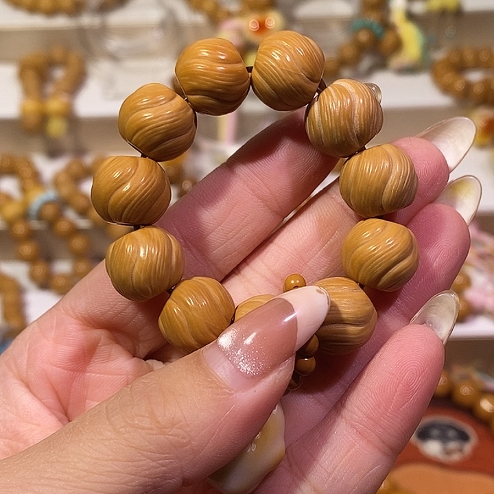 曦***酥猴头核桃手串全品卷卷酥