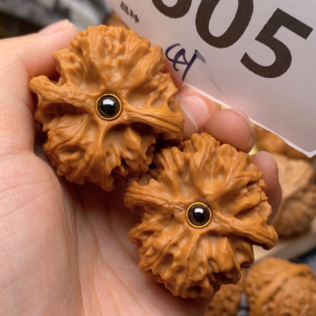 文玩核桃把件605号41苹果