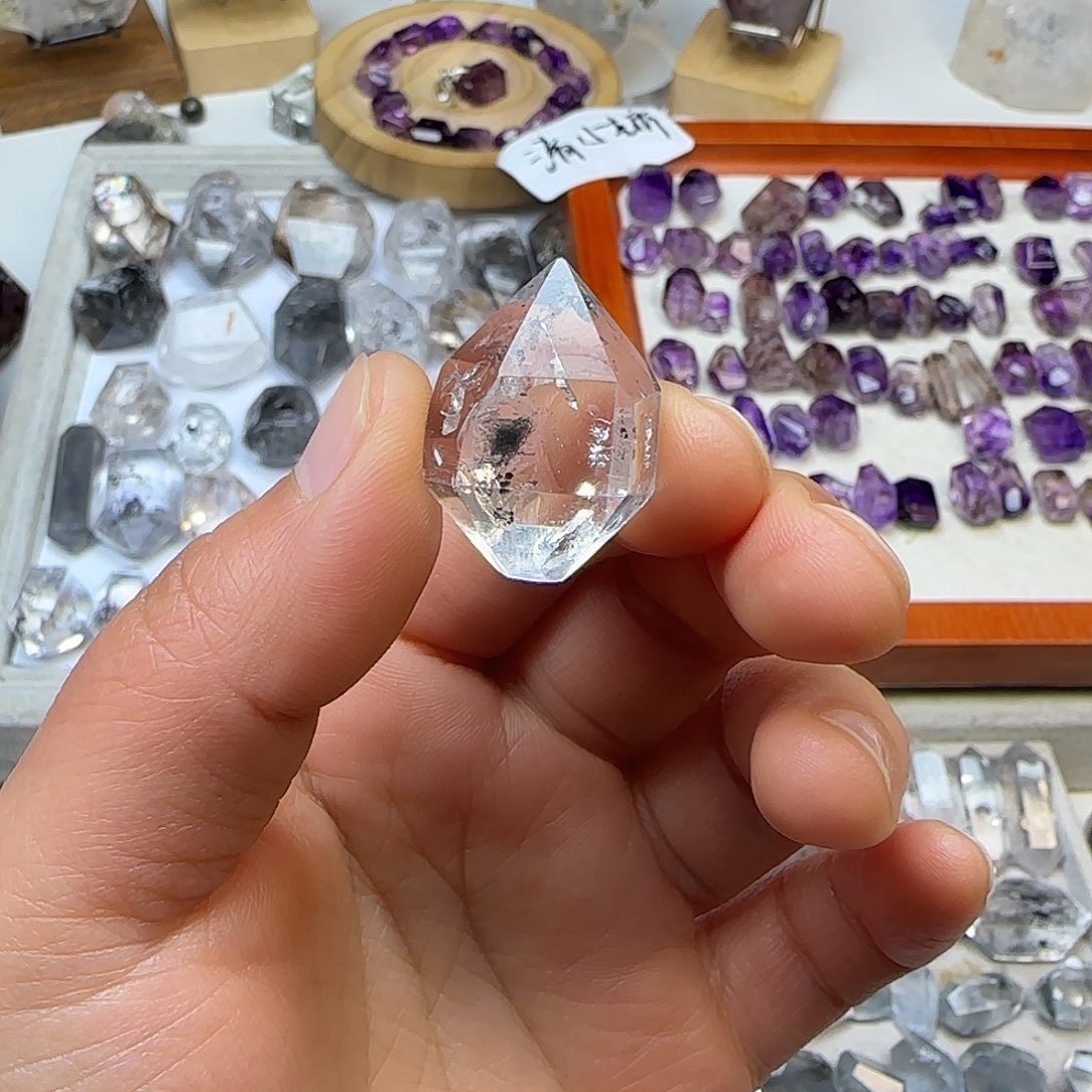 水晶珠宝半成品未镶嵌6