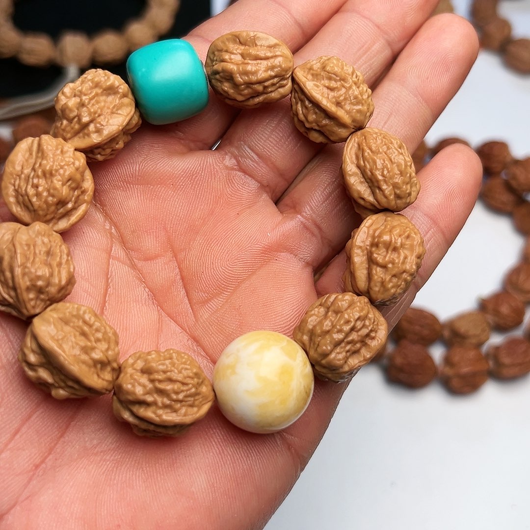 猴头核桃吊坠金蟾17