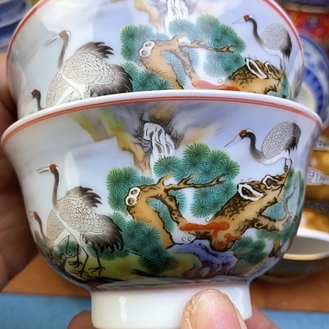 景德镇陶瓷藏式茶碗