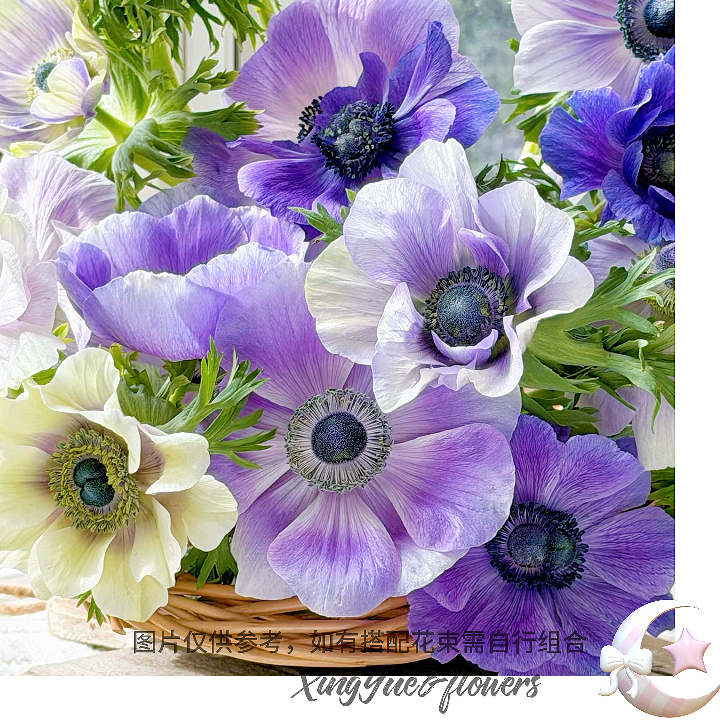 【星玥鲜花】银莲花  浓厚色彩的春日风花