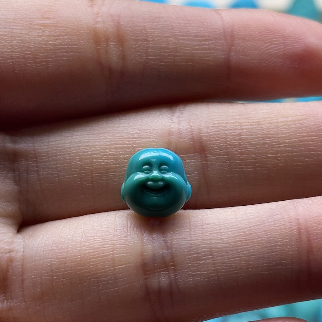 绿松石未镶嵌颈饰