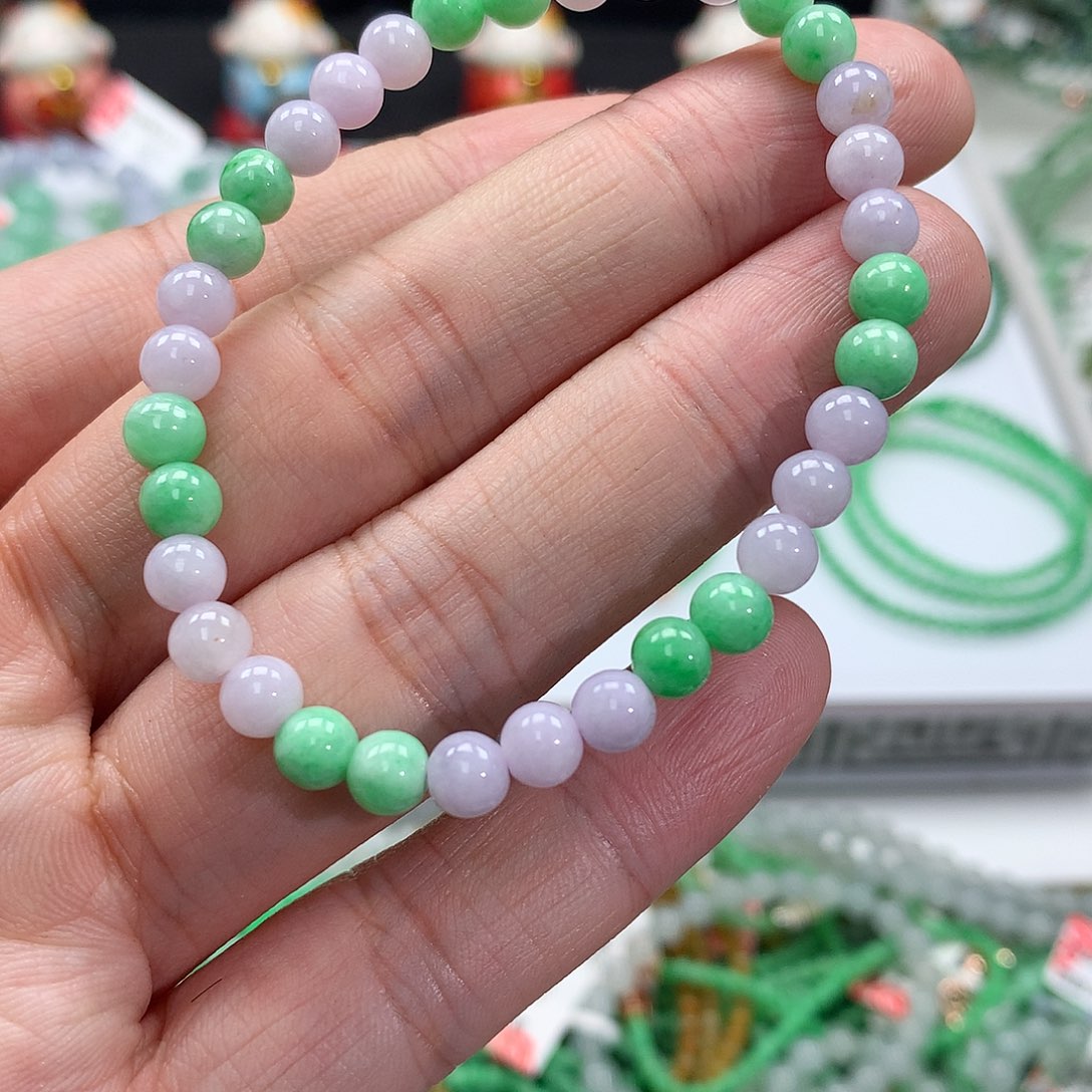 翡翠手链未镶嵌翡翠