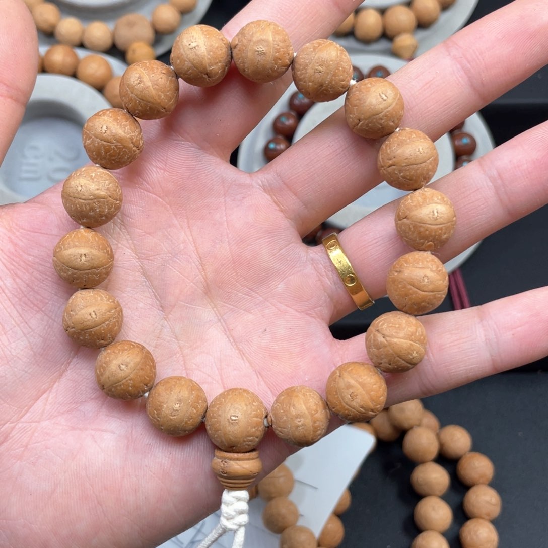 凤眼菩提手串13左右尺寸k10凤眼菩提D419同树大眼