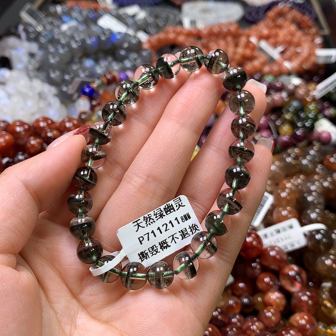 水晶手链未镶嵌，