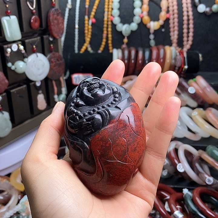 石英质玉未镶嵌摆件