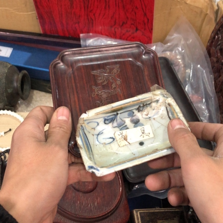 陶瓷孤品单件车里拍