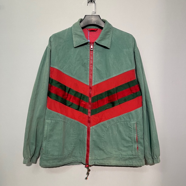99新 GUCCI/古驰 水洗做旧牛仔外套夹克48码价18600