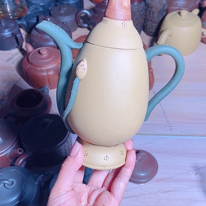 紫砂茶杯宜兴紫砂全手工制作