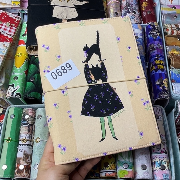 织绣A5 活页不加纸689