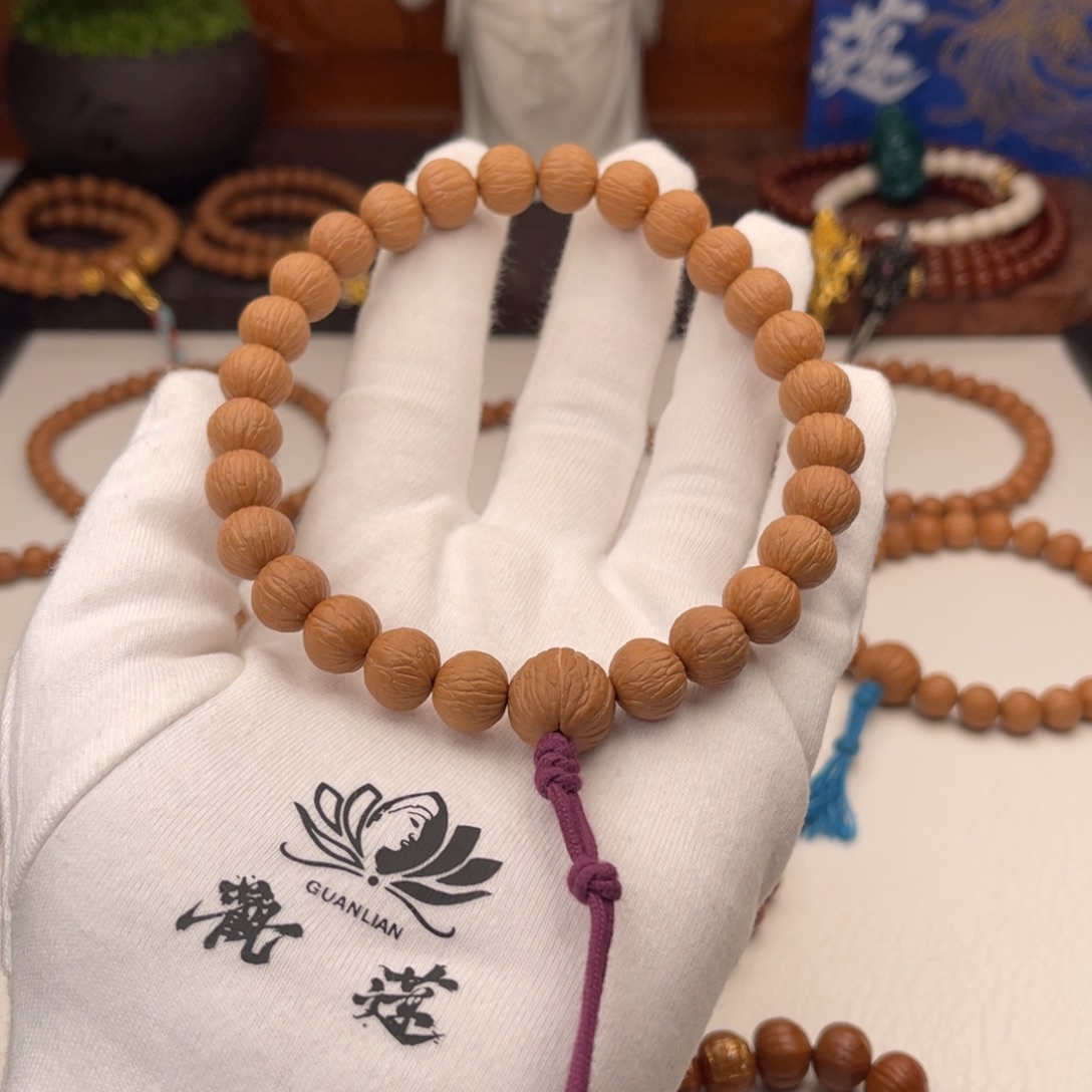 猴头核桃吊坠凤羽11大12小 桩矮1.5左右