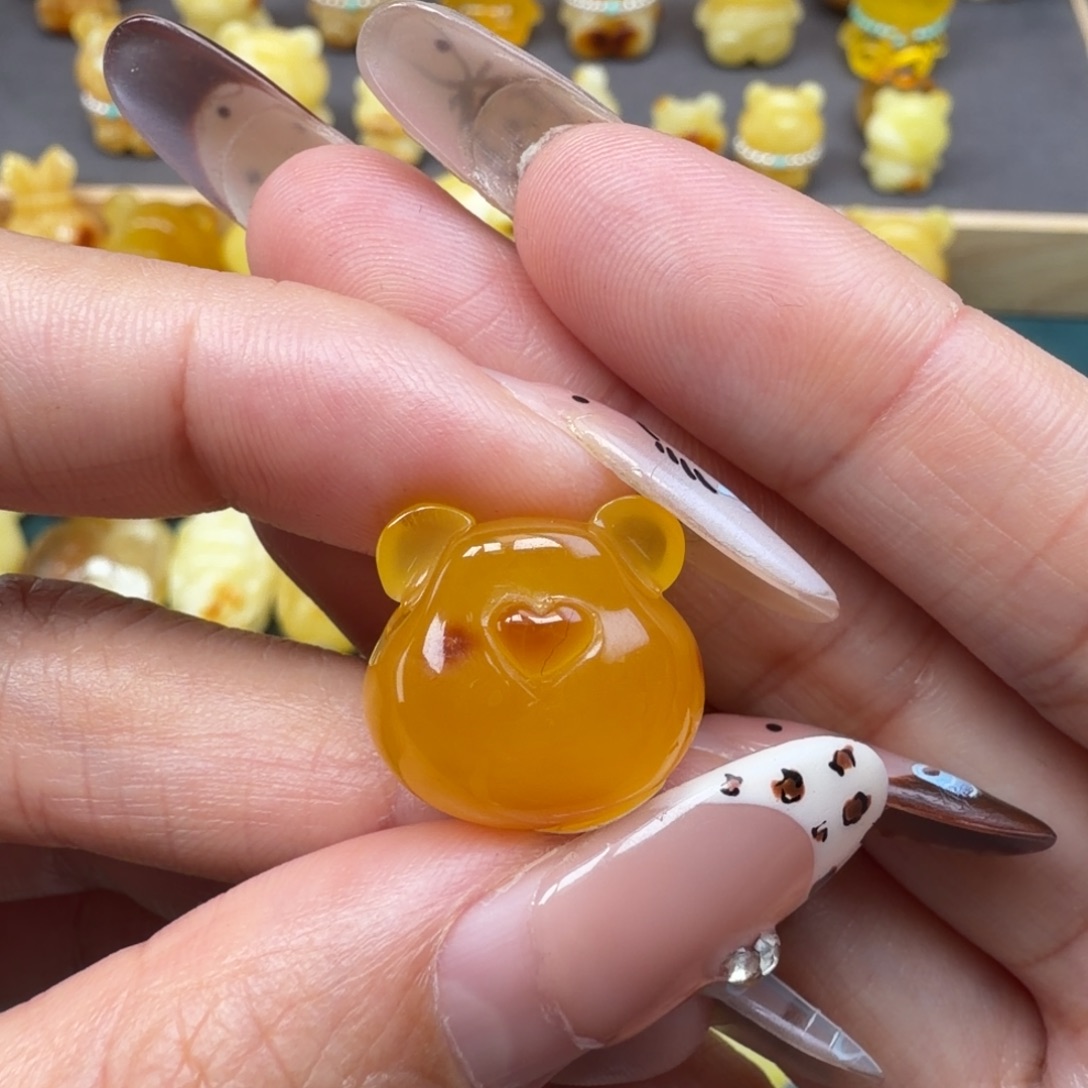 琥珀未镶嵌裸石蜜蜡