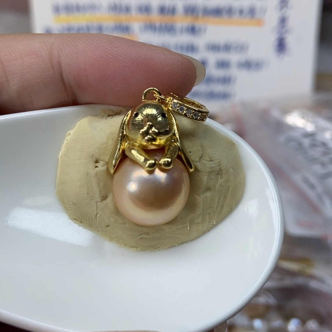 淡水珍珠吊坠(不含链)合金福利388