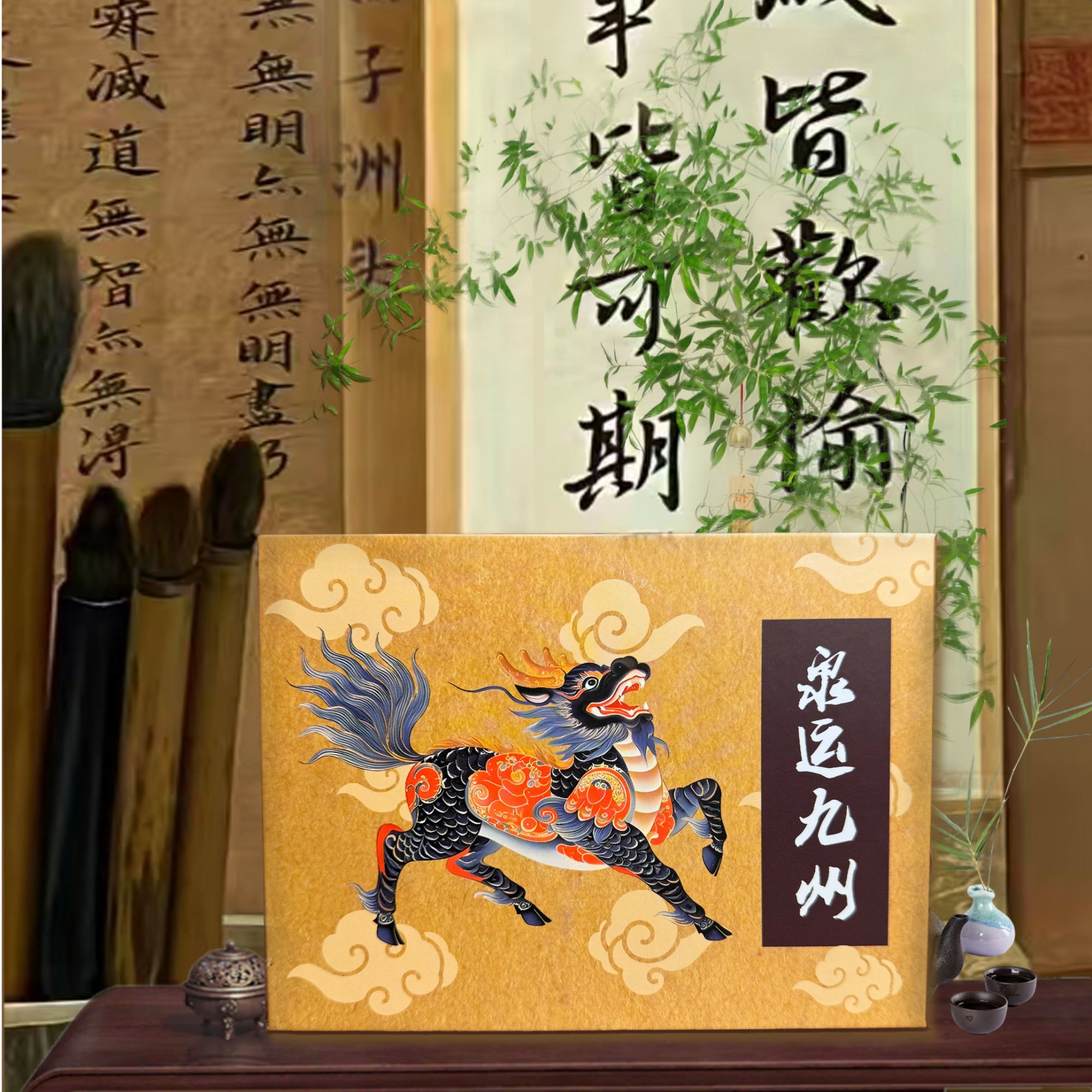 【麒麟】泉运九州集换式古泉字画收藏盲盒 【默认代拆】