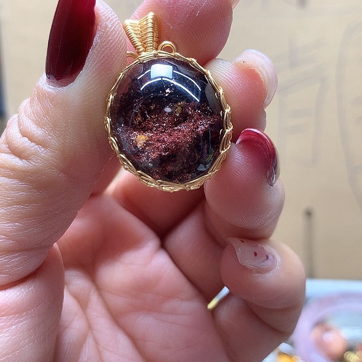 水晶水晶吊坠未镶嵌大*