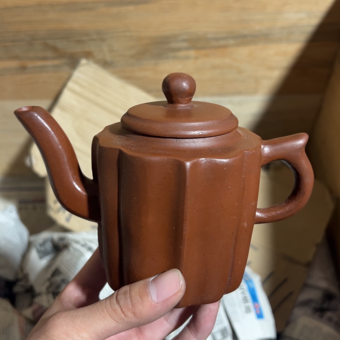 茶壶紫砂老厂紫砂壶一件！