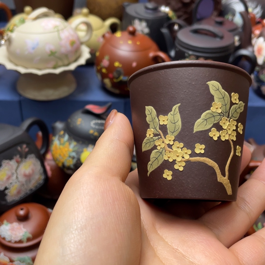 茶杯紫砂紫砂主人杯100cc