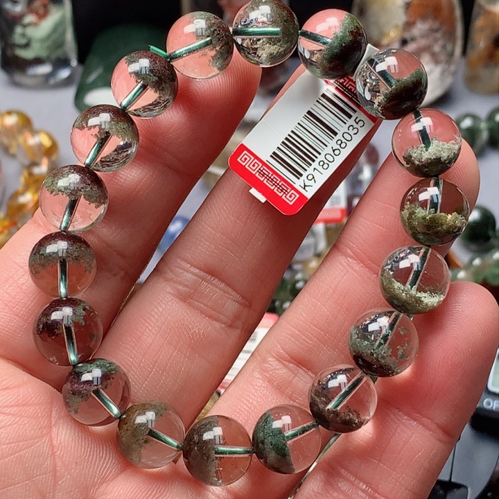 水晶手串未镶嵌天然