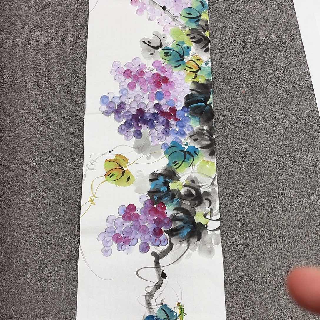 国画国画作品多次入选国内外