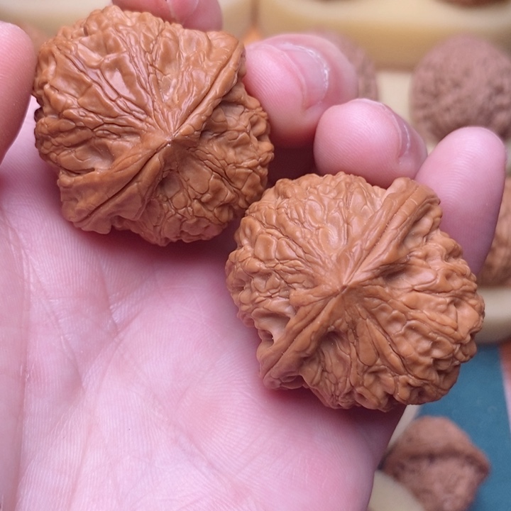 把件文玩核桃边38肚40全品野生小众