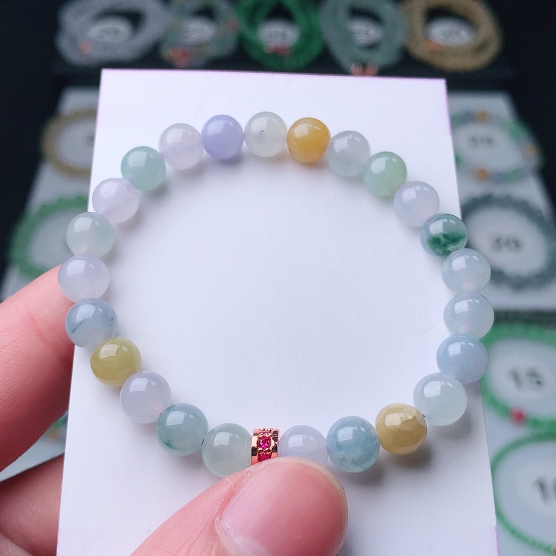 翡翠手串未镶嵌翡翠