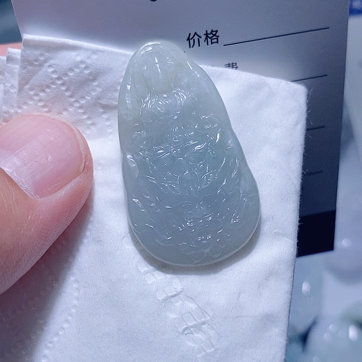 翡翠未镶嵌颈饰天光墟翡翠市场现金代购