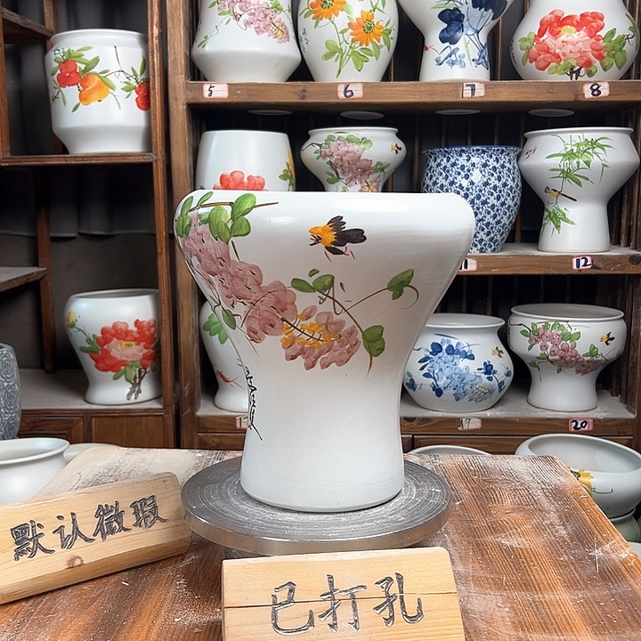 摆件火窝紫藤新款新款陶瓷