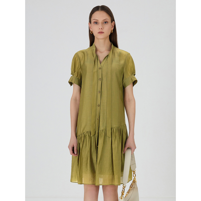 【尚雅】莱芙·艾迪儿短袖连衣裙1E2L93193