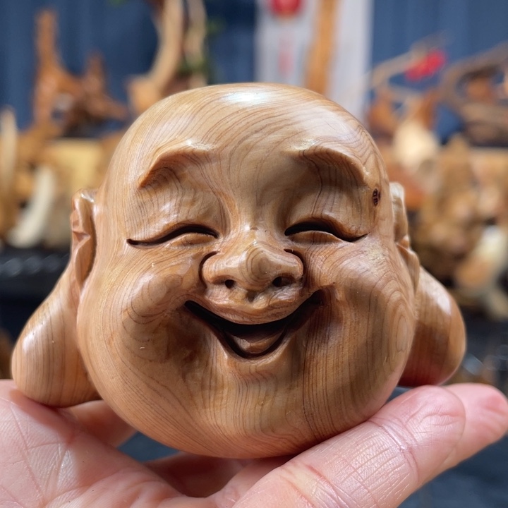 柏木（崖柏）手把件