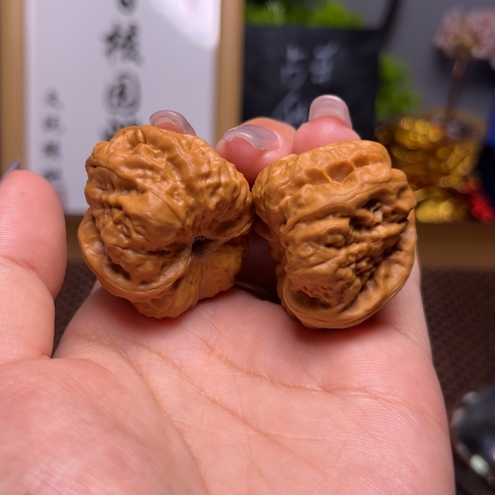 文玩核桃吊坠35尺蛤蟆44