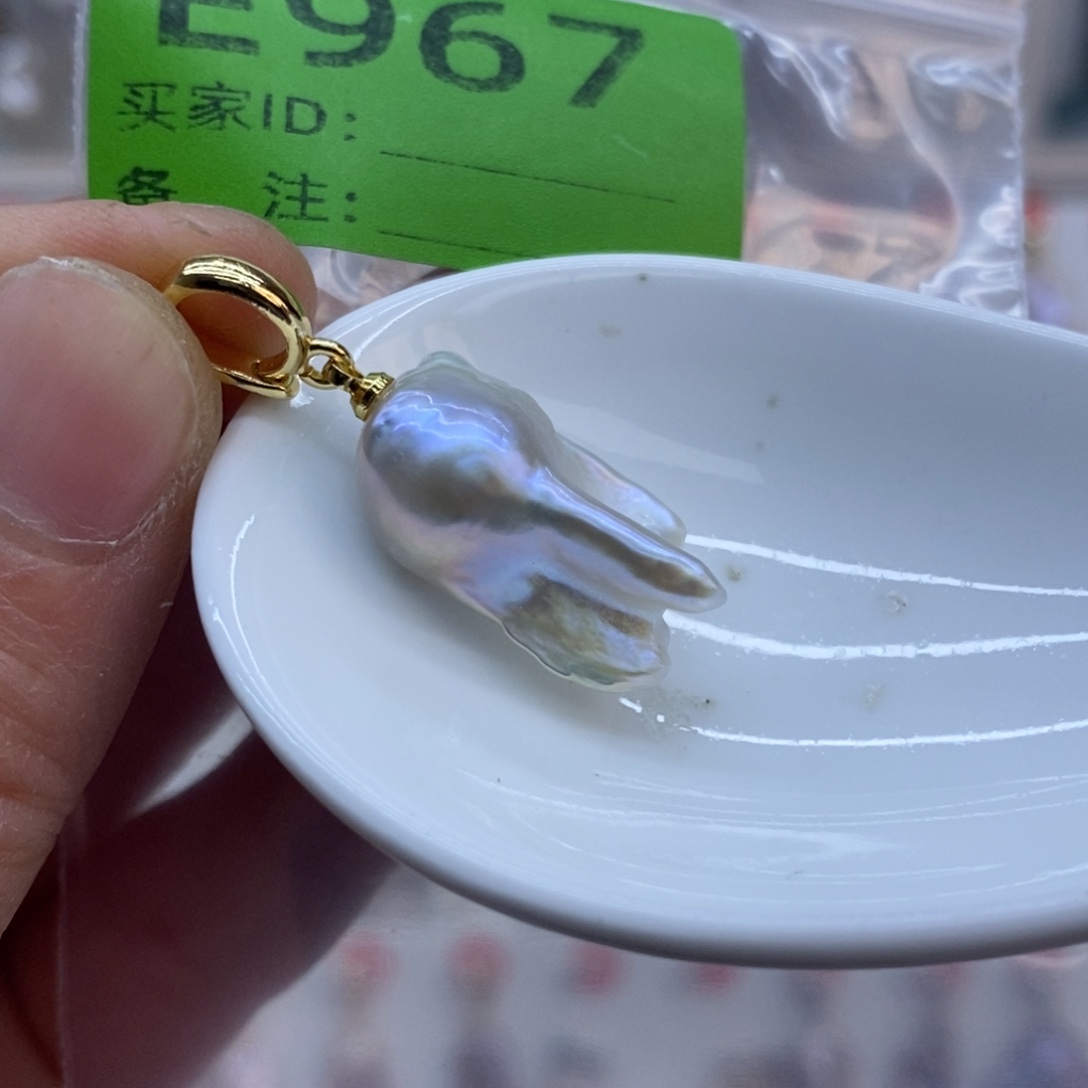 未镶嵌淡水珍珠美丽哦哦哦