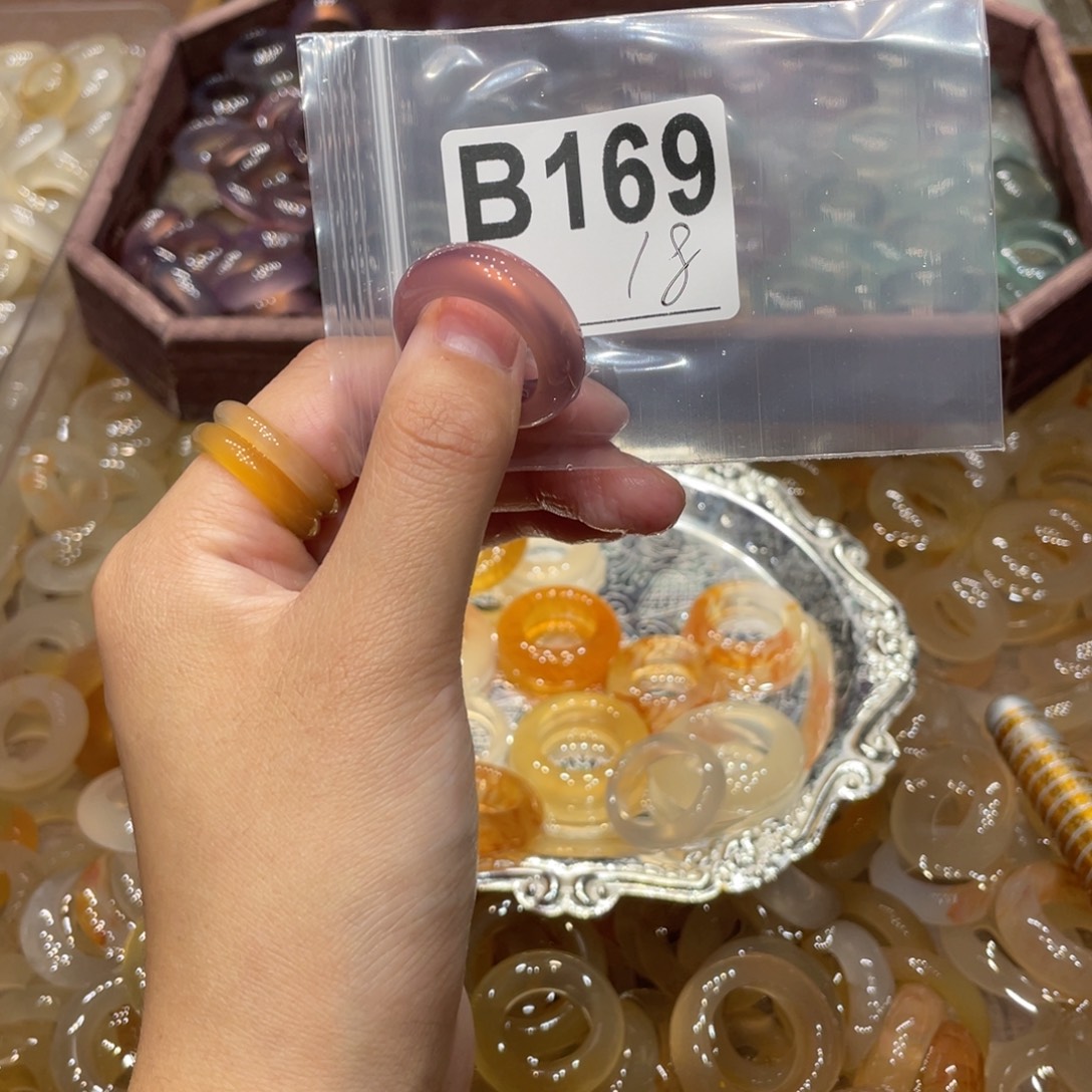 玛瑙/玉髓未镶嵌戒指169